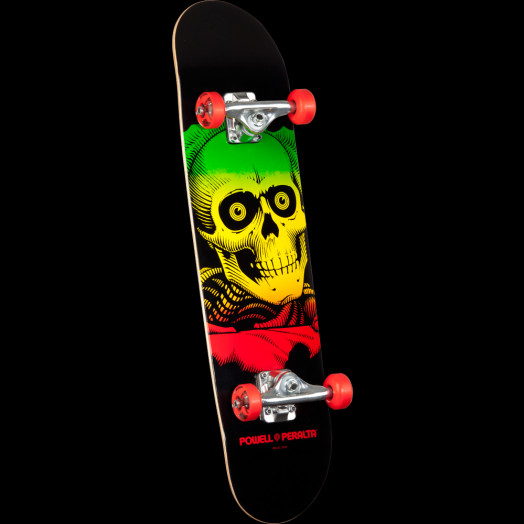 Powell Peralta Ripper Complete Skateboard Red - 7.75 x 31.75