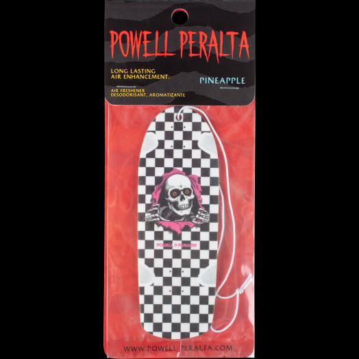 Powell Peralta Checker Ripper Air Freshener White - Pineapple Scent