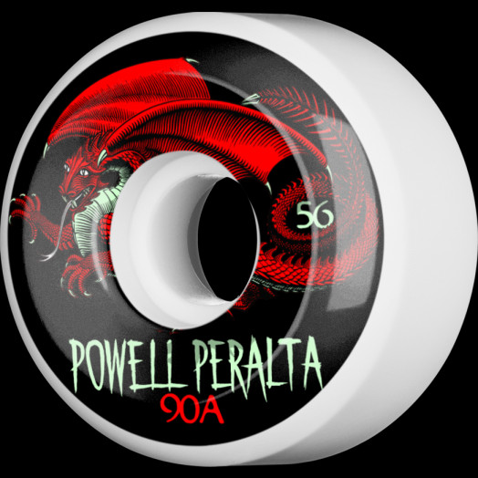 Powell Peralta Oval Dragon Skateboard Wheels 56mm 90A 4pk