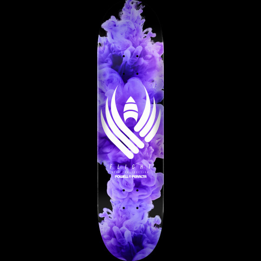 Powell Peralta Color Burst Purple Flight® Skateboard Deck - Shape 244 K20 - 8.5 x 32.08