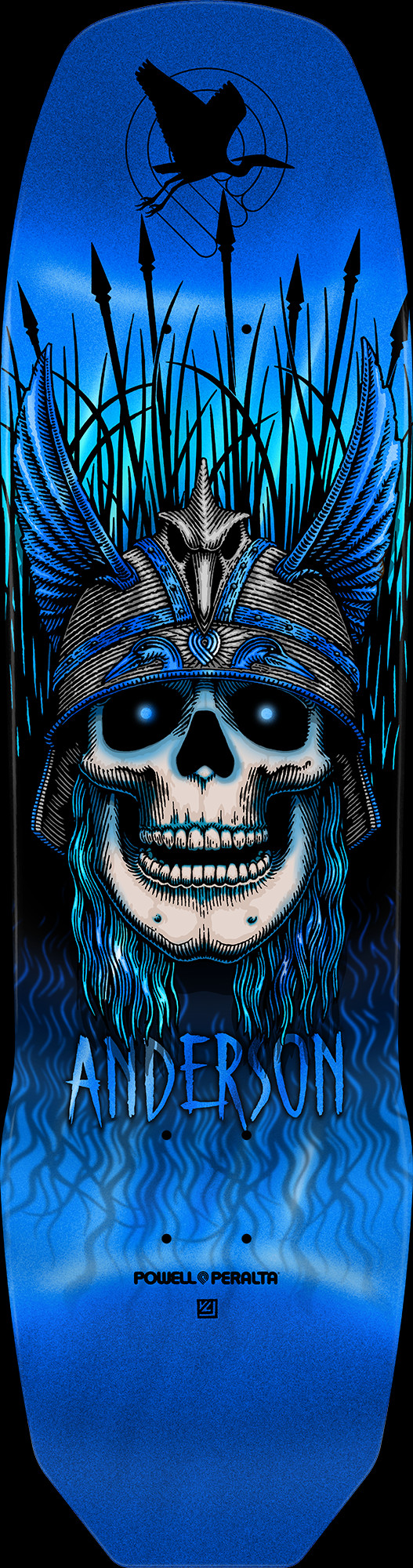 Powell Peralta Pro Andy Anderson Heron 7-Ply Maple Skateboard Deck