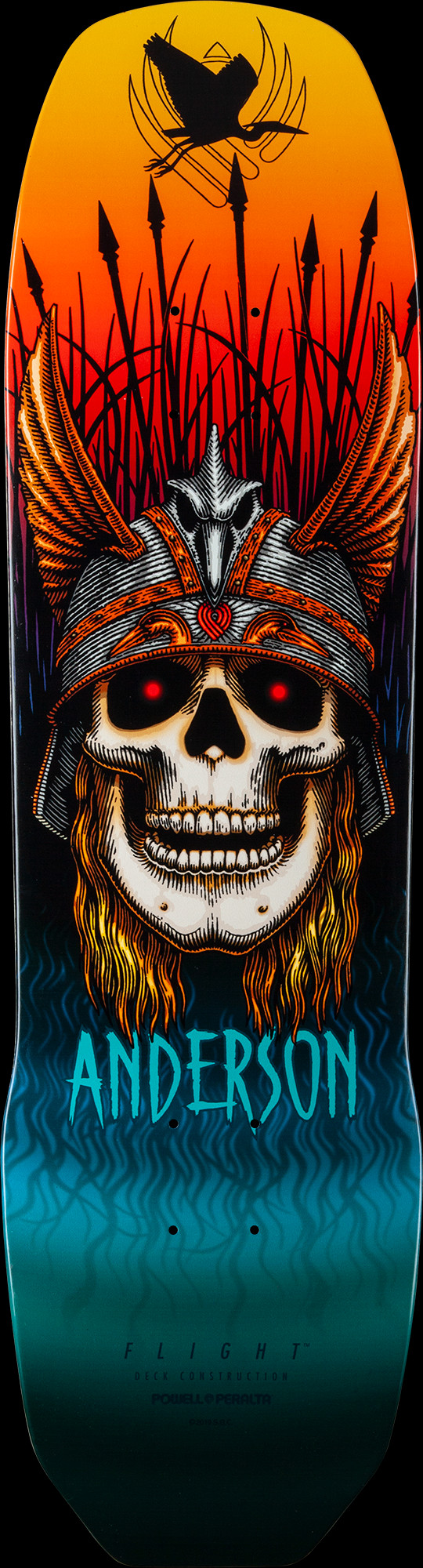 Powell Peralta Pro Andy Anderson Heron FLIGHT® Skateboard