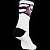 Powell Peralta Ripper Cotton Socks Stripes Pink/Black/White
