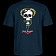 Powell Peralta Mike McGill Skull & Snake  T-shirt - Navy