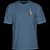 Powell Peralta Skull & Sword T-Shirt Indigo Blue