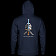 Powell Peralta Skull & Sword Hooded Sweatshirt Navy