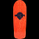 Powell Peralta OG Snub Ray Rodriguez Skull & Sword Reissue Skateboard Deck Orange Stain - 10 x 28.25