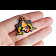 Powell Peralta Bucky Lasek Oriole Lapel Pin