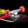 Powell Peralta Ripper Complete Skateboard Red - 7.75 x 31.75