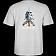 Powell Peralta Skull & Sword T-shirt - Gray