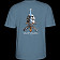 Powell Peralta Skull & Sword T-Shirt Indigo Blue