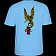 Powell Peralta Andy Anderson Hydrant Youth T-Shirt Carolina Blue