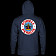 Powell Peralta Supreme Hooded Sweatshirt Mid Weight Navy