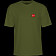 Powell Peralta Hill Bulldog T-Shirt Military Green