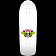 Powell Peralta Old School Ripper Skateboard Deck White/Pink - 9.89 x 31.32