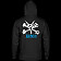 Powell Peralta Rat Bones Hooded Sweatshirt Black