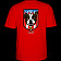 Powell Peralta Hill Bulldog T-Shirt Red