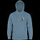 Powell Peralta Skull & Sword Hooded Sweatshirt Mid Weight Storm Blue