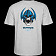 Powell Peralta Welinder Nordic Skull T-shirt - Athletic Gray