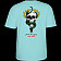 Powell Peralta McGill Skull & Snake T-Shirt Teal Ice