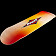 Powell Diamond Logo Skateboard Deck Sunset - Shape 243 - 8.25 x 31.95