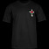 Powell Peralta T-shirt Rose Cross Black