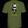 Powell Peralta Mike McGill Skull & Snake T-Shirt Military Green