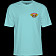 Powell Peralta Winged Ripper T-Shirt Teal Ice