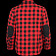 Powell Peralta Flannel Jacket - Red/Black