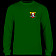 Powell Peralta Ripper L/S Shirt Forest Green
