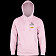 Powell Peralta Sk8board Skeleton Hooded Sweatshirt Light Pink