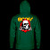 Powell Peralta Ripper Hooded Sweatshirt Mid Weight Alpine Green