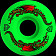 Powell Peralta Dragon Formula Skateboard Wheels 54mm x 34mm 93A 4pk Green