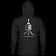 Powell Peralta Skull & Sword Midweight Hooded Sweatshirt - Black