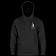 Powell Peralta Skull & Sword Midweight Hooded Sweatshirt - Black