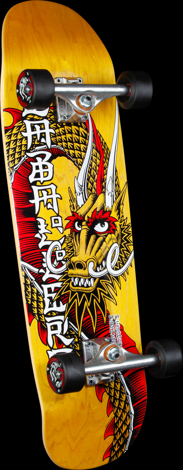 Powell Peralta Steve Caballero Ban This Skateboard Assembly Yellow