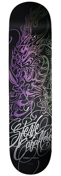 Powell Peralta Caballero Pin Stripe Dragon Skateboard Deck - 8.25 x 32. ...