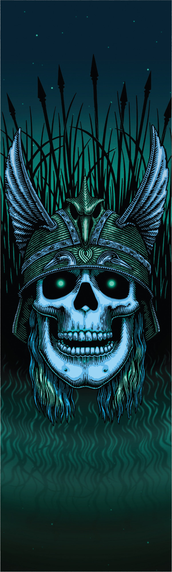 Powell Peralta Anderson Skull Grip Tape