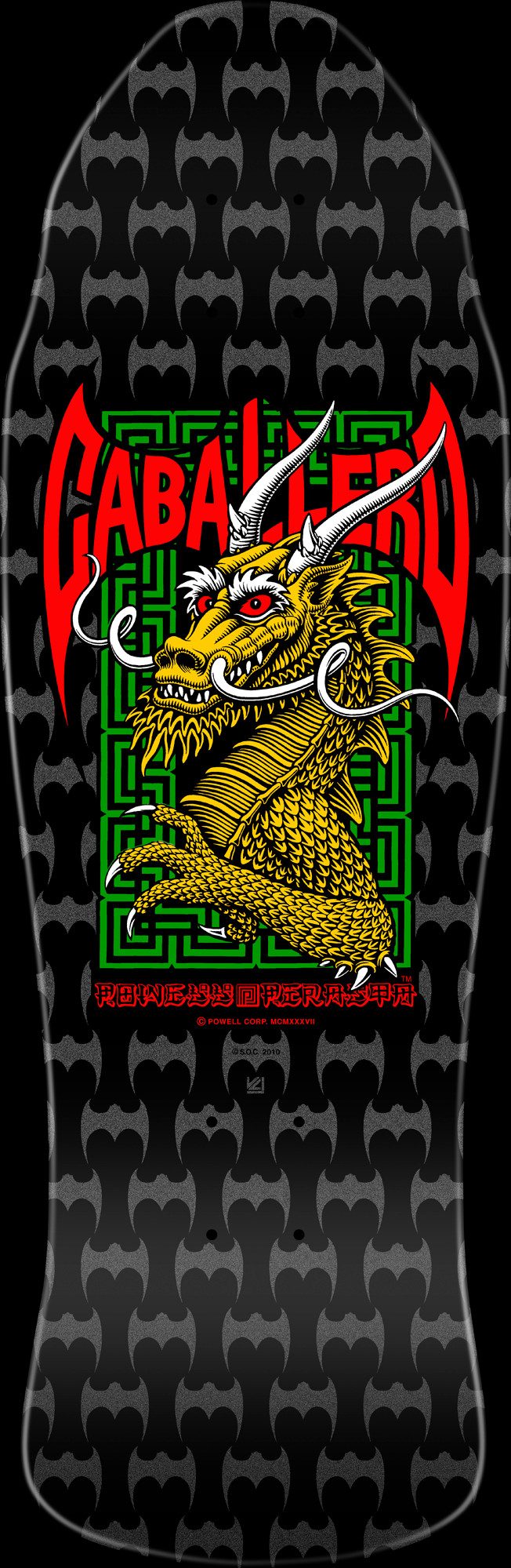 Powell Peralta Pro Steve Caballero Street Skateboard Deck Black