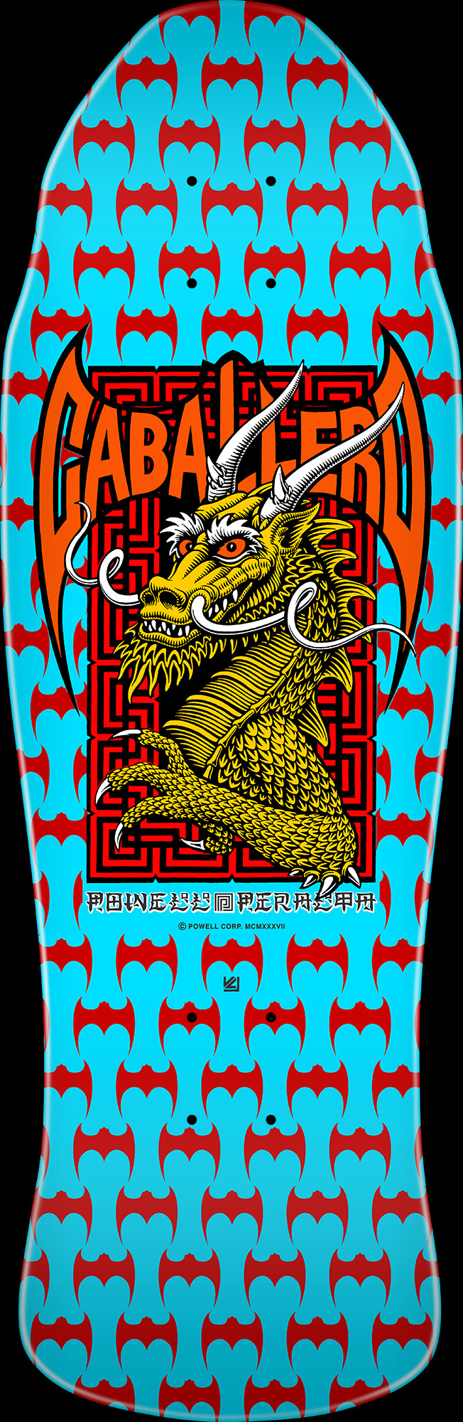 Powell Peralta Caballero Street Skateboard Deck Blue - 9.625 x