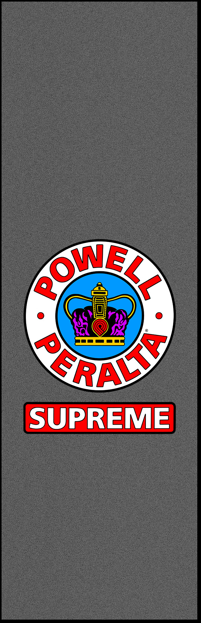 Powell Peralta Supreme CLEAR Grip Tape Sheet - 10.5 x 33 - Powell