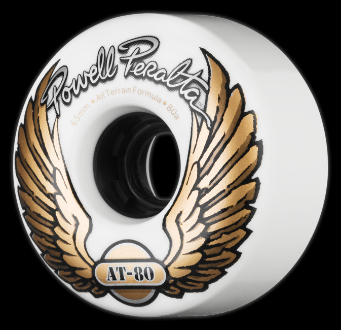Powell Peralta オールテレインパウエルウィール 65mm 80a Powell Peralta AT-80 65mm 80a - White (4 pack) - Powell-Peralta®
