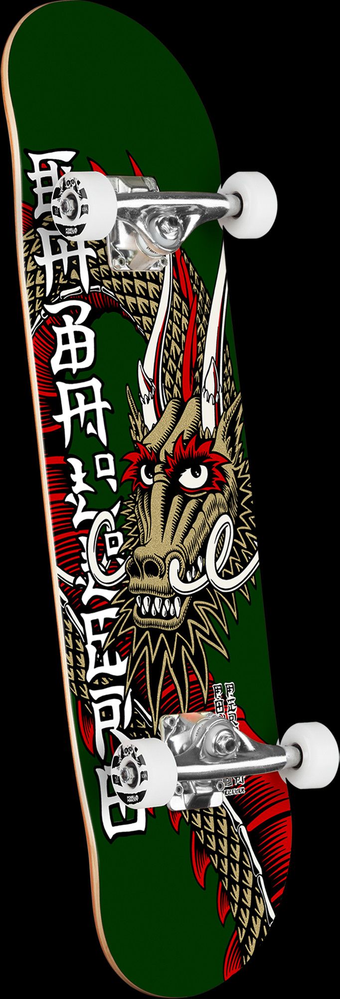 Powell Peralta Cab Ban This Birch Skateboard Complete Green