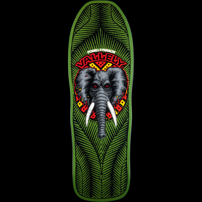 POWELL PERALTA パウエル スケートボード コンプリート VALLELY ELEPHANT GREEN COMPLETE 101A 8.0インチ NO84 Powell Peralta Vallely Elephant Skateboard Deck GREEN - 10 x 30.25