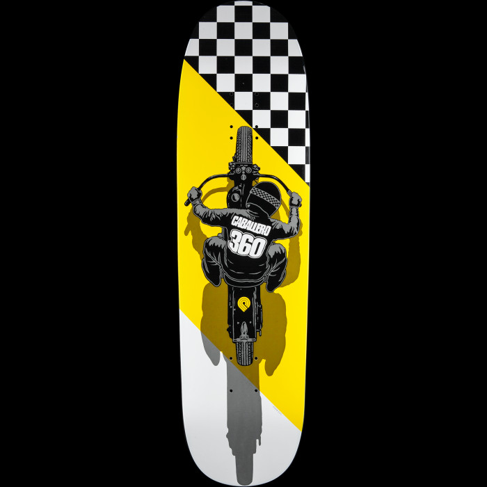 Powell Peralta Caballero Flat Track Skateboard Deck Funshape 203B