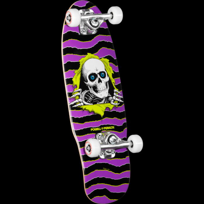 Powell Peralta Mini Ripper 3 Complete Skateboard Purple - 7.5 x 24
