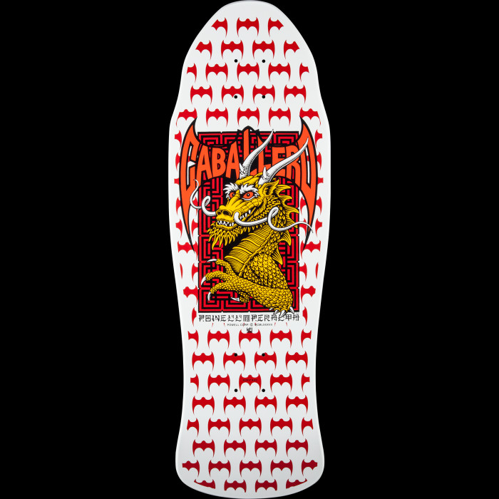 Powell Peralta Caballero Street Skateboard Deck White