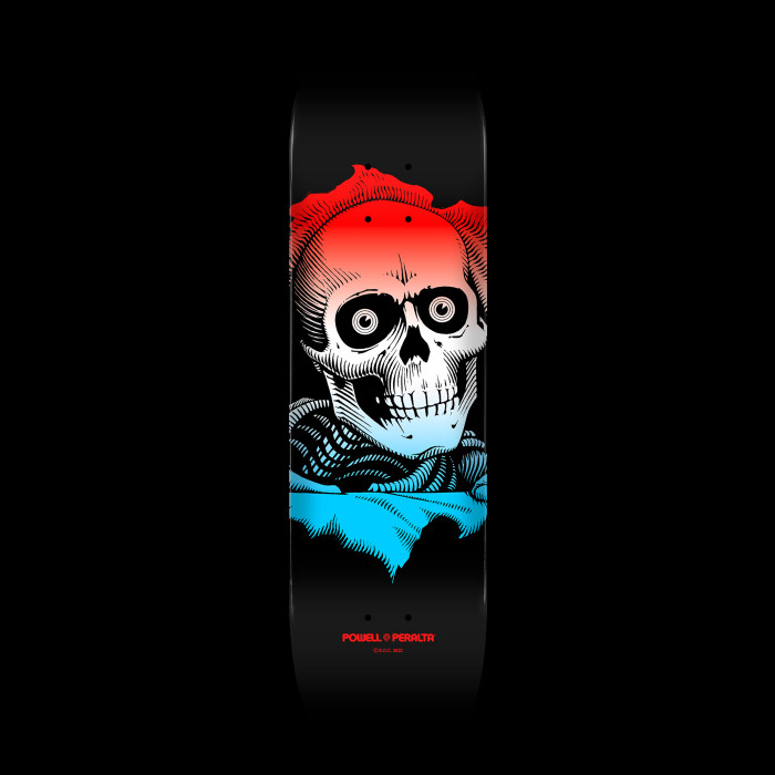 Powell Peralta Ripper Skateboard Deck Blue Fade - Shape 249 - 8.5