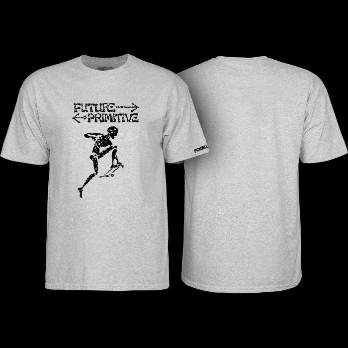 Powell Peralta Future Primitive T-Shirt Athletic Heather - Powell