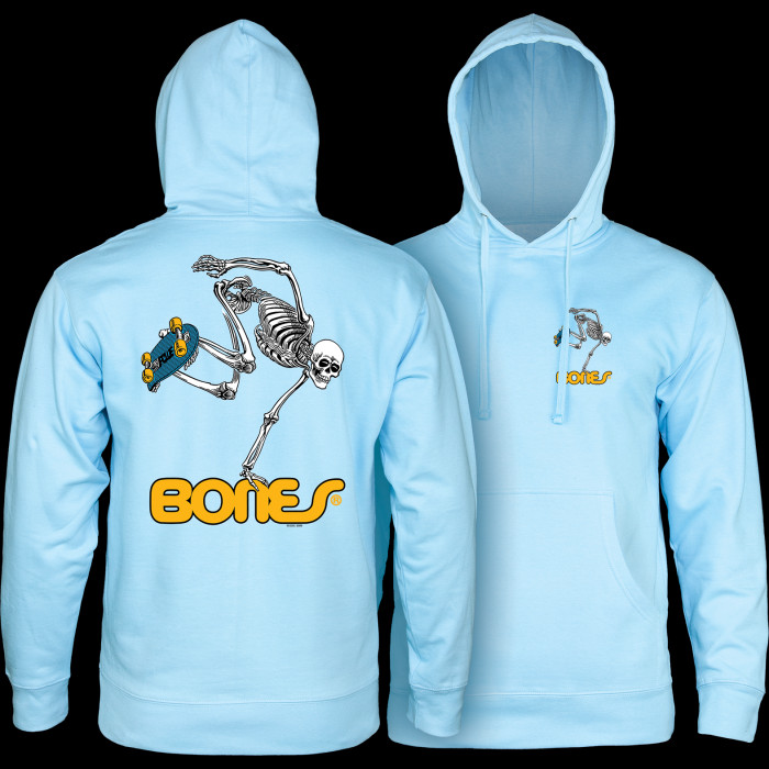 Powell Peralta Skateboarding Skeleton Midweight Hooded Sweatshirt